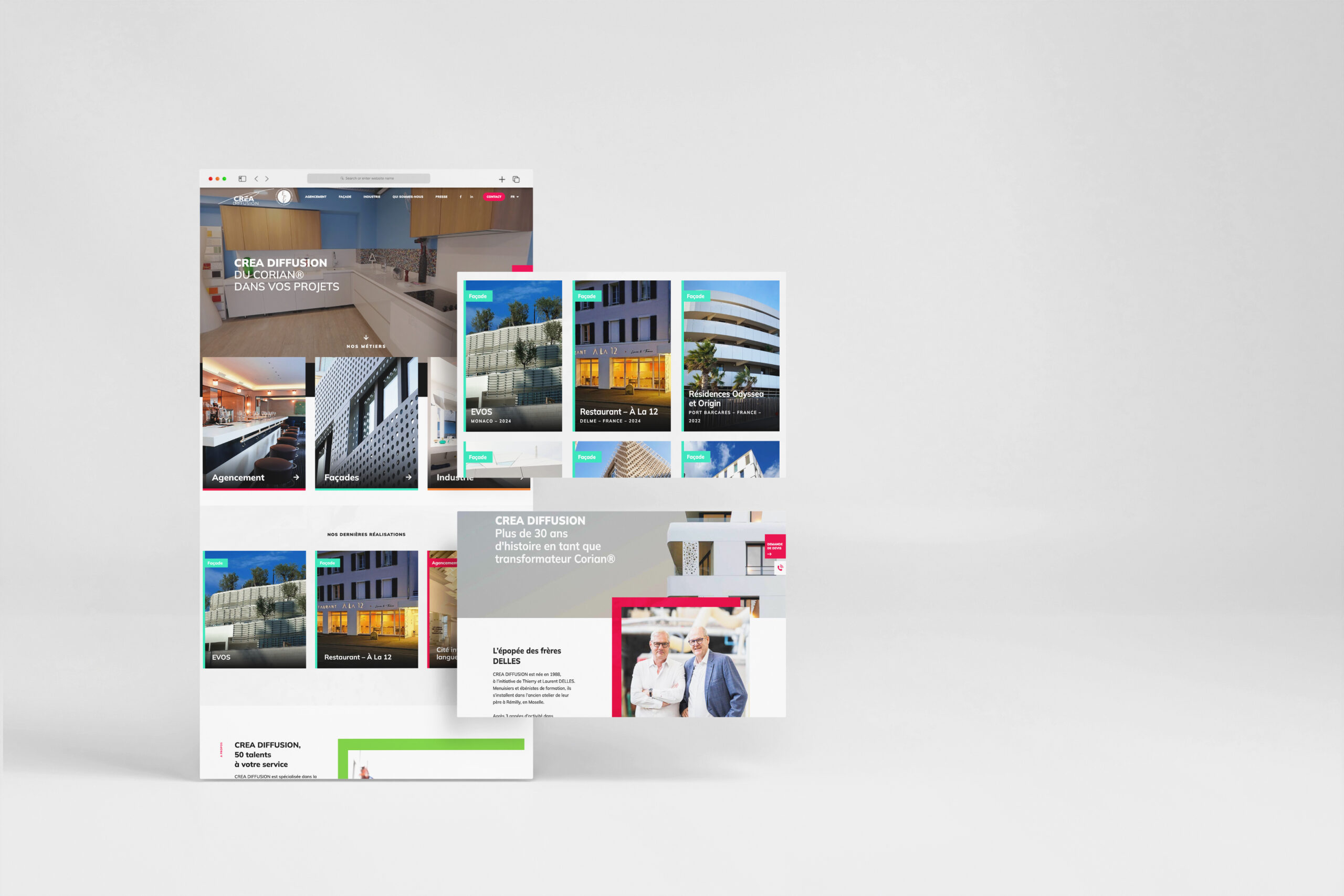 crea website mockup 1