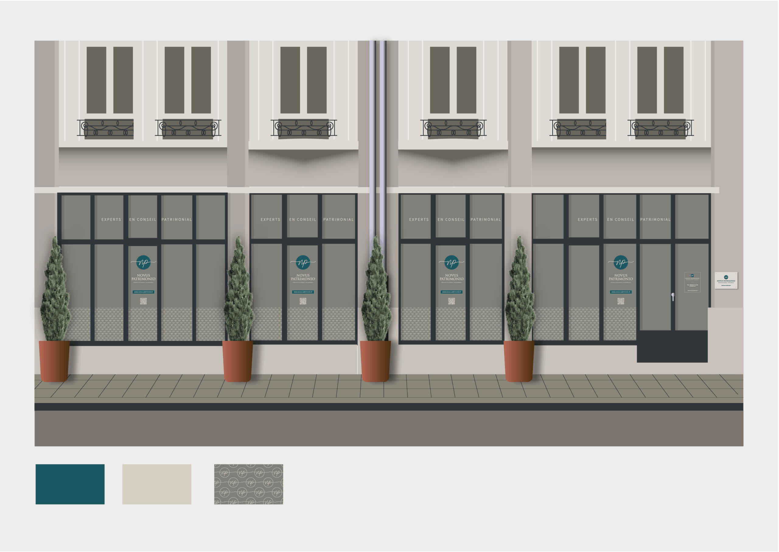 presentation Novus_Novus vitrine